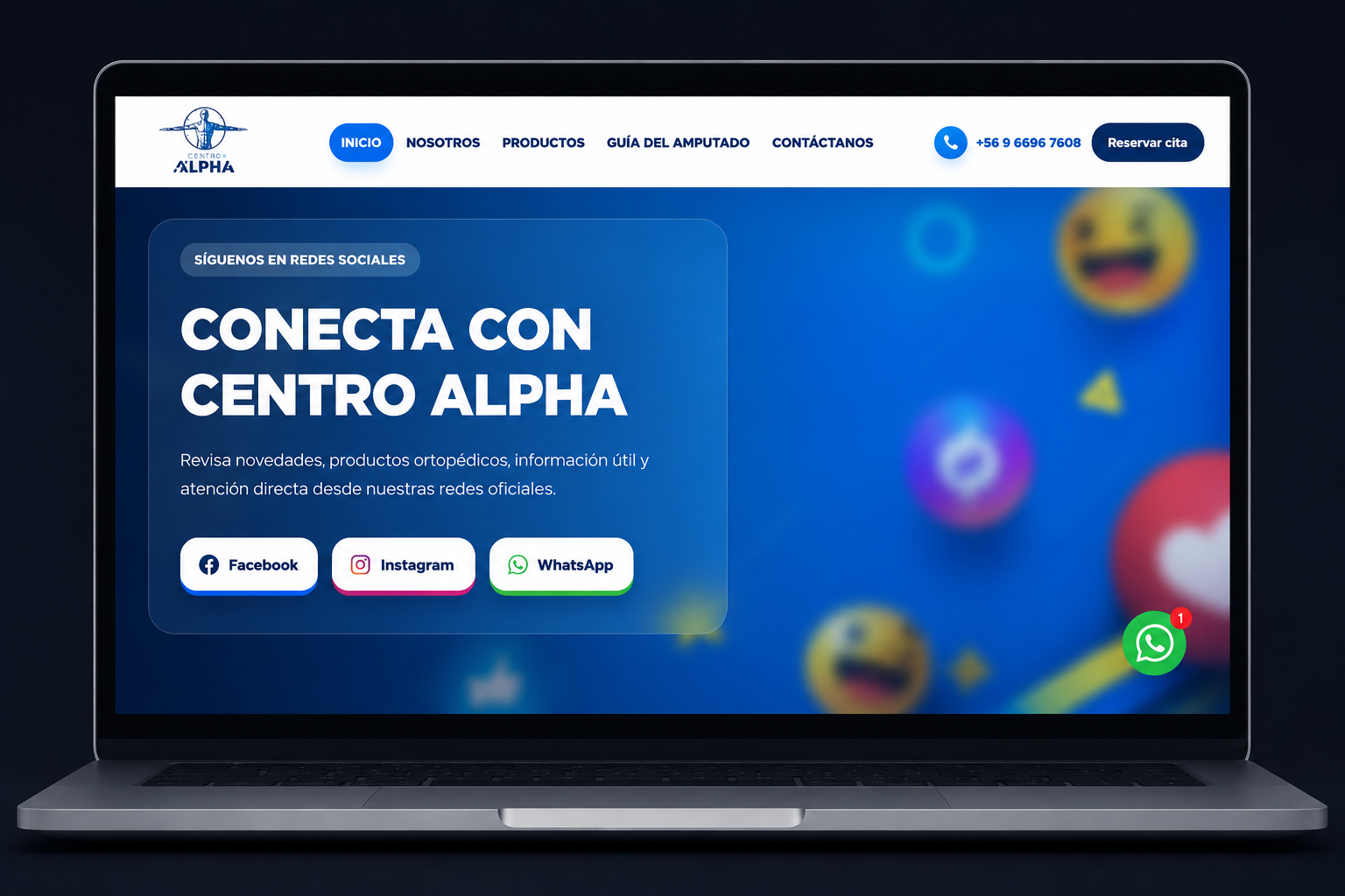 Proyecto Centro Alpha desarrollado por Inefable Creativo
